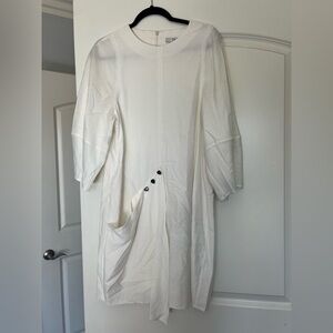 Tibi Asymmetrical Flap Front Dress 🤍✨ – Size 6